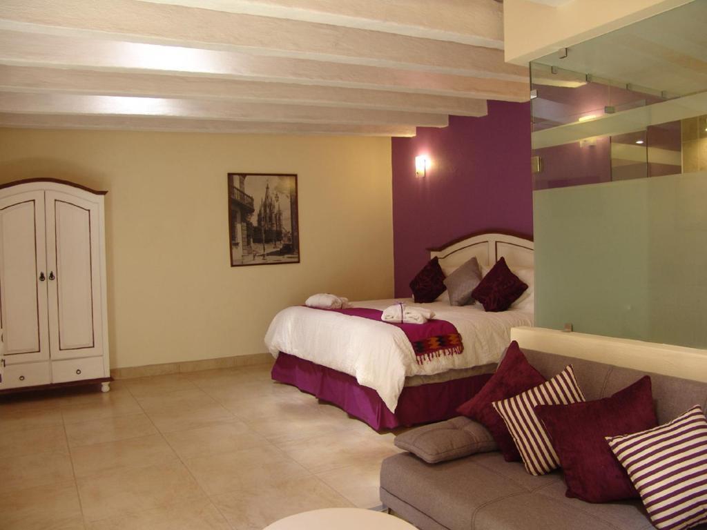 Casa Del Tio Hotel Boutique San Miguel de Allende Pokój zdjęcie A room at the hotel