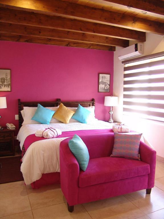 Casa Del Tio Hotel Boutique San Miguel de Allende Pokój zdjęcie A bedroom at the hotel